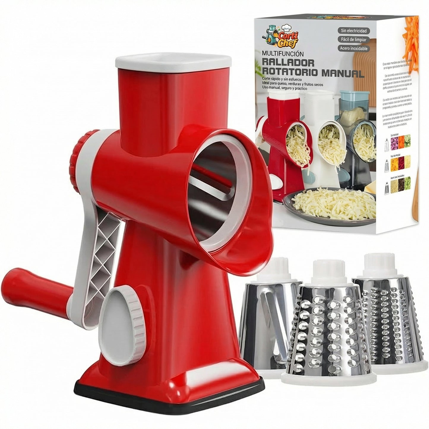 Rallador Rotatorio Manual