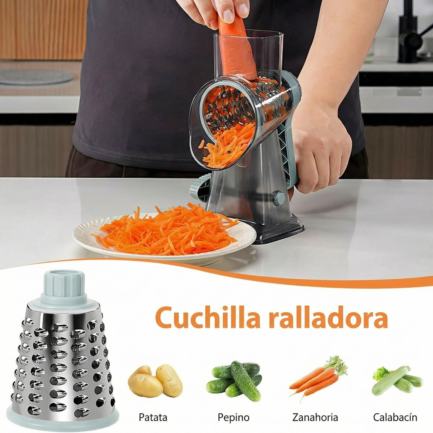 Rallador Rotatorio Manual