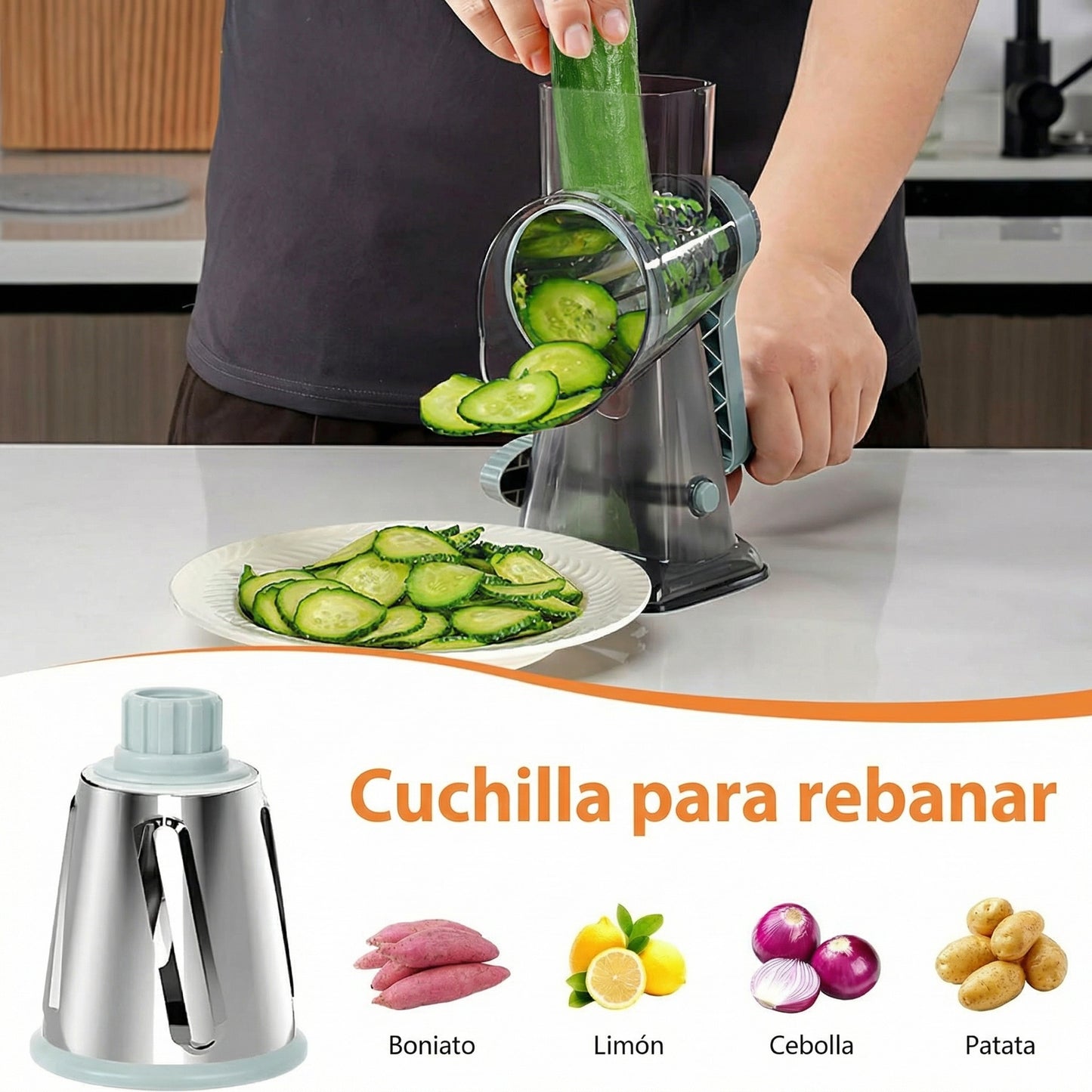 Rallador Rotatorio Manual